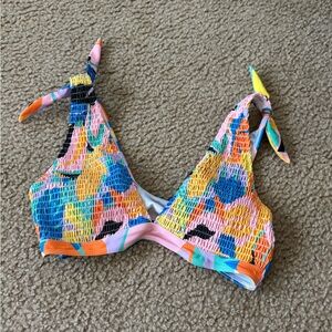 Colorful Mesh Bikini Top